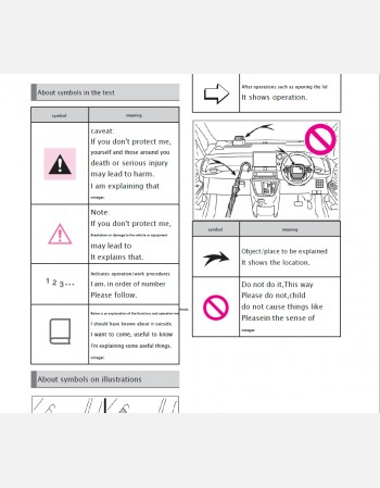 toyota voxy hybrid 2024 owners manual in english